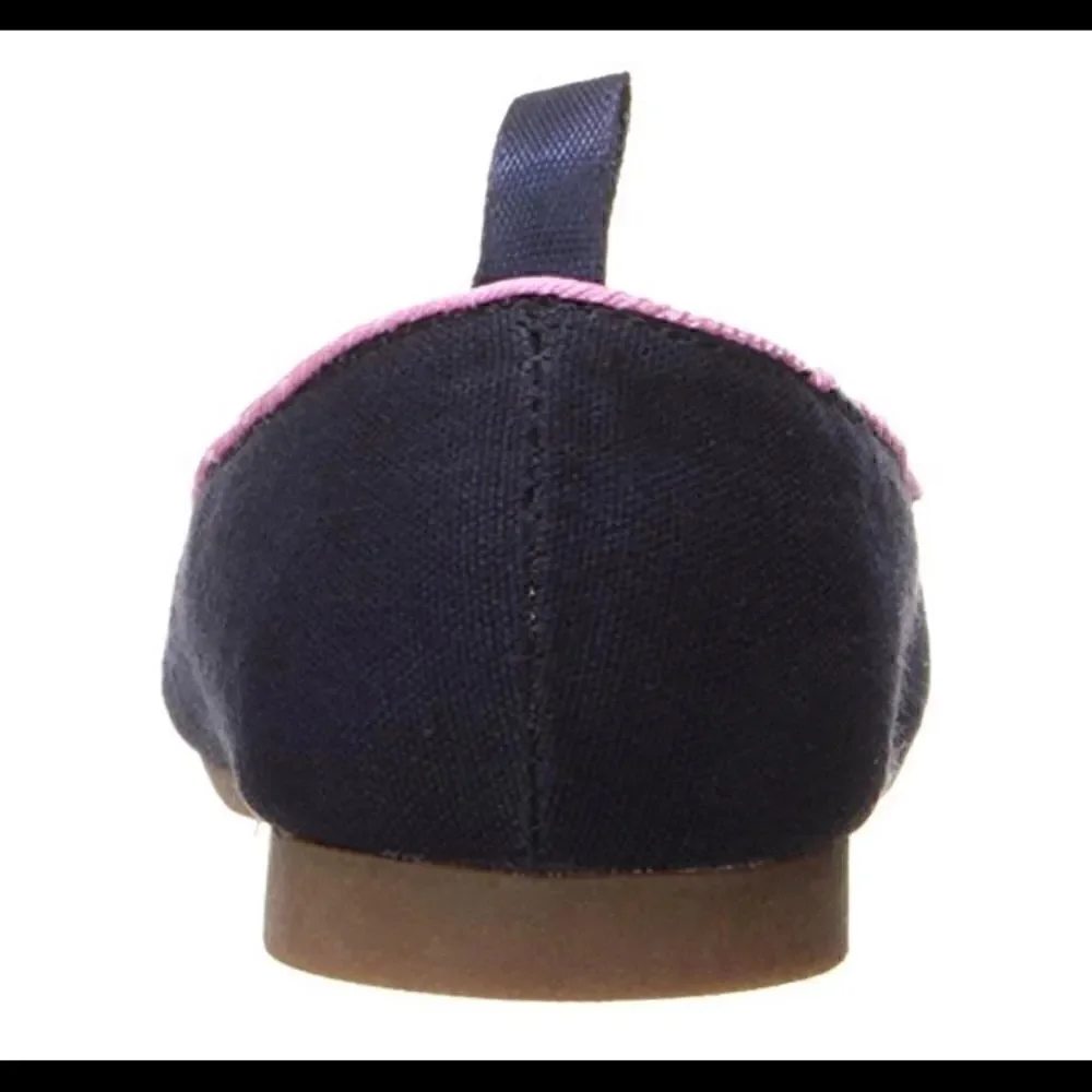 Oshkosh B’Gosh Flats , Navy Blue , Flamingo Pink